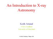 An Introduction to X-ray Astronomy
