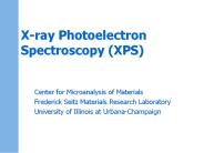 X-ray Photoelectron Spectroscopy (XPS)