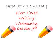 Organizing an Essay