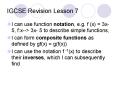 IGCSE Revision Lesson 7 PowerPoint PPT Presentation