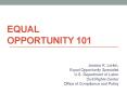 Equal opportunity 101 PowerPoint PPT Presentation