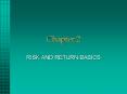 RISK AND RETURN BASICS PowerPoint PPT Presentation