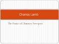 The Praise of Chimney Sweepers PowerPoint PPT Presentation