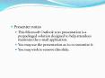 Presenter notes PowerPoint PPT Presentation