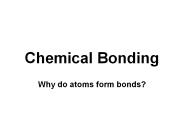 Chemical Bonding