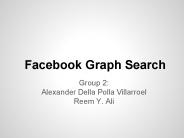 Facebook Graph Search