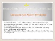 Depression And Anxiety Psychiatrist