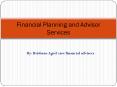 Financial Planning and advisor Services by BACFA PowerPoint PPT Presentation