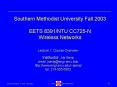 Southern Methodist University Fall 2003 PowerPoint PPT Presentation