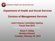 Joint Finance Committee Hearing