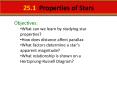25.1 Properties of Stars PowerPoint PPT Presentation