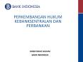 PERKEMBANGAN HUKUM KEBANKSENTRALAN DAN PERBANKAN PowerPoint PPT Presentation
