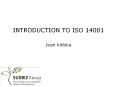 INTRODUCTION TO ISO 14001 PowerPoint PPT Presentation