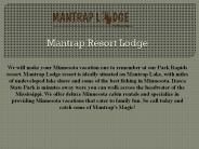 Mantrap Resort Lodge