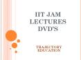 Online IIT JAM Course for Lecture DVD,s PowerPoint PPT Presentation