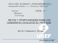 RETOS Y OPORTUNIDADES PARA LOS GOBIERNOS LOCALES EN EL PPEF 2006 PowerPoint PPT Presentation