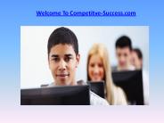 Competitive Exams Become Stepladder to Victory