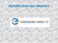 Portable Toxic Gas Monitors PowerPoint PPT Presentation