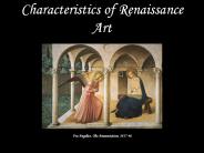 Characteristics of Renaissance Art