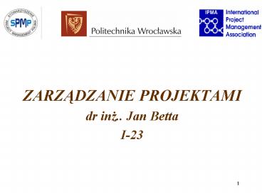 ZARZADZANIE PROJEKTAMI