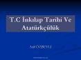 T.C Inkilap Tarihi Ve Atat PowerPoint PPT Presentation