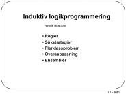 Induktiv logikprogrammering