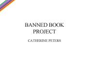 BANNED BOOK PROJECT