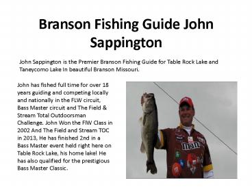 Branson Fishing Guide John Sappington (1)