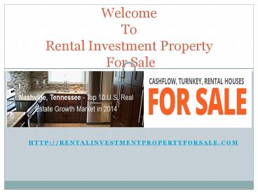 residential investment property