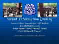 Parent Information Evening PowerPoint PPT Presentation