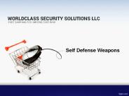 Self Defense Weapons