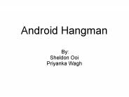 Android Hangman