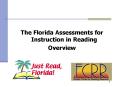 The Florida Assessments for Instruction in Reading PowerPoint PPT Presentation
