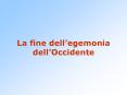 La fine dell PowerPoint PPT Presentation