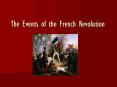 The Events of the French Revolution PowerPoint PPT Presentation