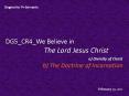 DG5_CR4_We Believe in            The Lord Jesus Christ PowerPoint PPT Presentation