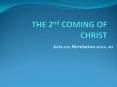 THE 2nd COMING OF CHRIST PowerPoint PPT Presentation