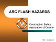 ARC FLASH HAZARDS PowerPoint PPT Presentation