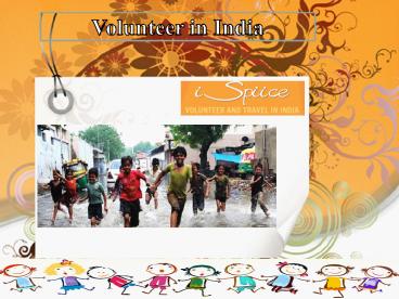 Volunteer in India (1)