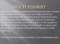 multi tourist PowerPoint PPT Presentation