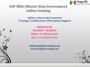 sap mdg ( master data governance) online training