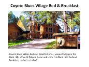 Coyote Blues Village Bed & Breakfast