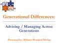 Generational Differences: PowerPoint PPT Presentation