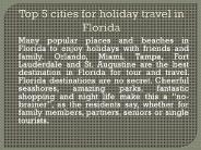 Top destinations in Florida (1)