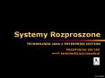 Systemy Rozproszone PowerPoint PPT Presentation