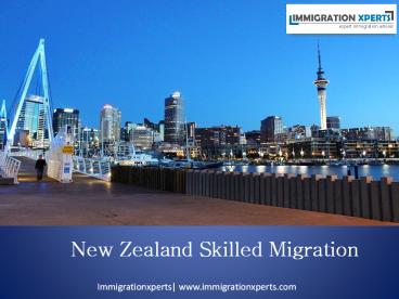 New Zealand Skilled Migration