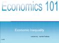 Economic Inequality PowerPoint PPT Presentation