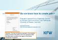 Do we know how to create jobs? PowerPoint PPT Presentation