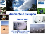 Ambiente e Sviluppo Marina Baldi
