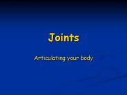 Joints